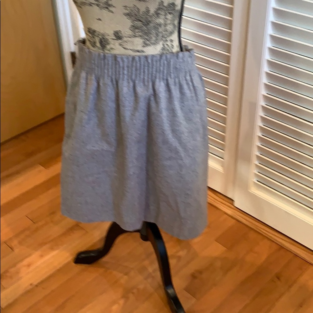 J crew elastic waist mini skirts